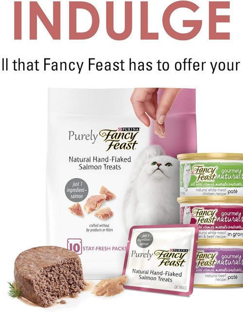 Load image into Gallery viewer, Purina Limited Ingredient Cat Treats, Savory Cravings Salmon Flavor - 9 Oz. Box - My Store
