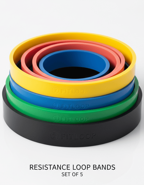 Load image into Gallery viewer, Resistance Loop Bands Set – 5 Levels for Glutes, Legs &amp; Full Body - My Store

