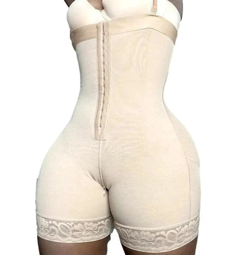 Sale Fajas Colombiana Girdle Full Body Shaper Lift up Butt Lifter Bodysuits Tummy Control Panties Waist Trainer Thigh Slimmer - My Store