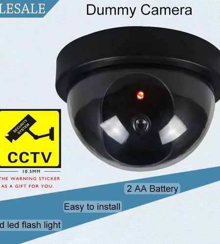 SecureView™ Dome Dummy Camera – Look Protected, Stay Deterrent, Spend Less - My Store