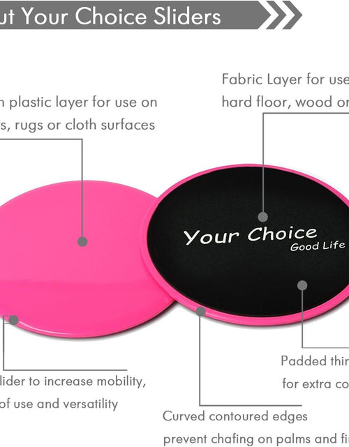 Load image into Gallery viewer, Sliders Fitness Equipment Floor Sliders Exercise Core Gliders Gliding Discs for Full Body Workout - My Store
