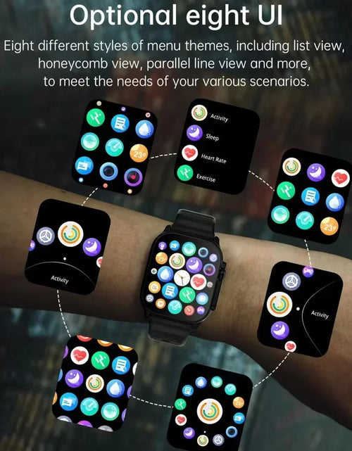 Load image into Gallery viewer, Smart Watch Bluetooth Talk Smartwatch Message Alert Heart Rate Monitor Sports Watch for Android IOS Men Women - My Store
