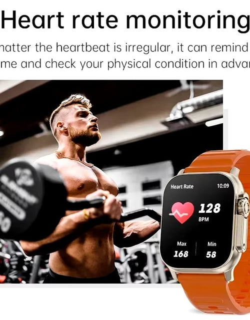 Load image into Gallery viewer, Smart Watch Bluetooth Talk Smartwatch Message Alert Heart Rate Monitor Sports Watch for Android IOS Men Women - My Store
