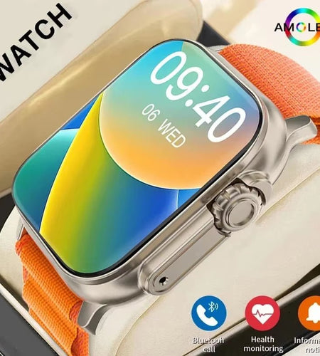 Smart Watch Bluetooth Talk Smartwatch Message Alert Heart Rate Monitor Sports Watch for Android IOS Men Women - My Store