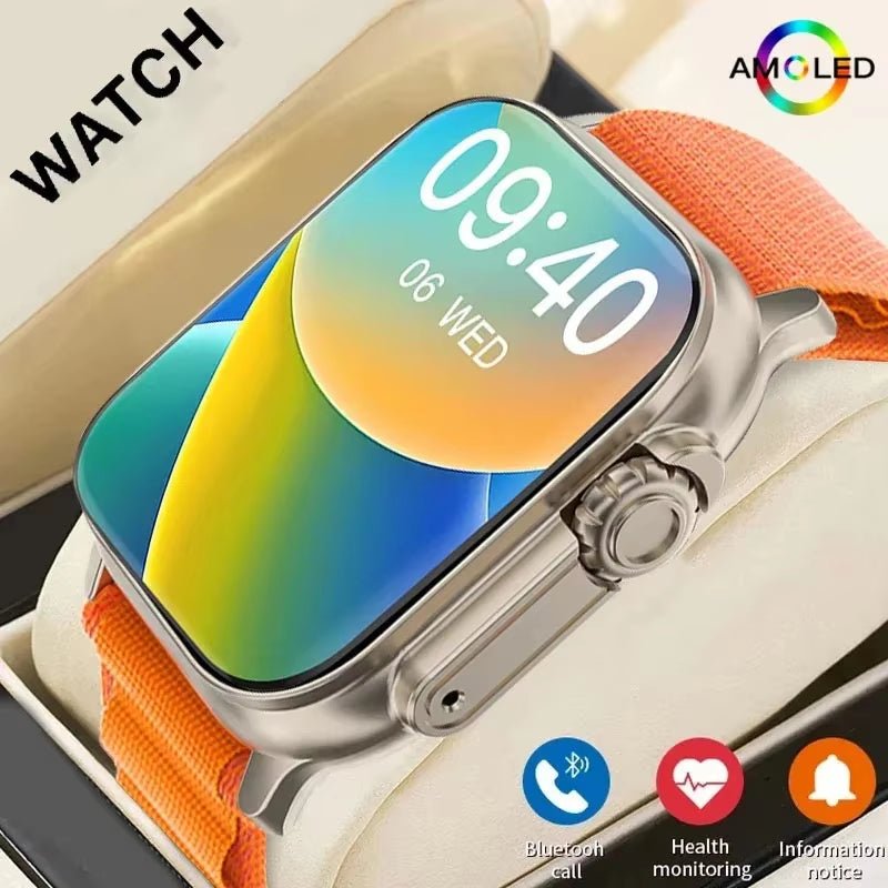 Smart Watch Bluetooth Talk Smartwatch Message Alert Heart Rate Monitor Sports Watch for Android IOS Men Women - My Store