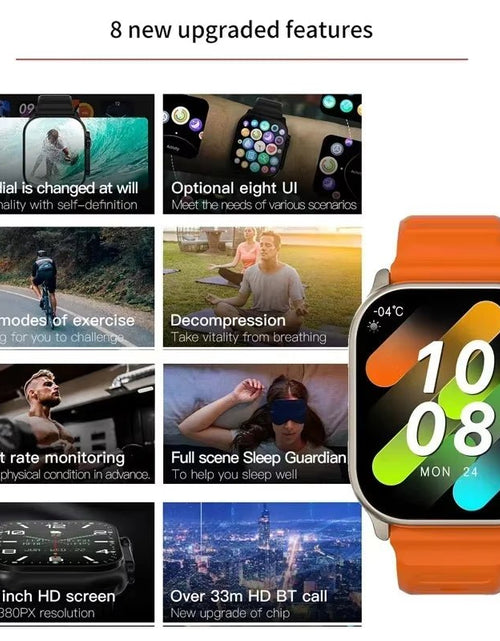 Load image into Gallery viewer, Smart Watch Bluetooth Talk Smartwatch Message Alert Heart Rate Monitor Sports Watch for Android IOS Men Women - My Store
