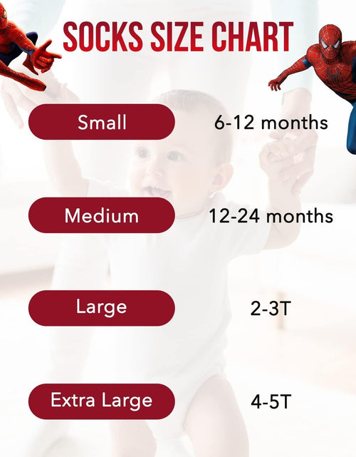 Load image into Gallery viewer, Spiderman Grip Socks, Socks for Toddler Boys, 10 Pack, Spider Man Toddler Gripper Socks, Amazing Spiderman Variety Pack - My Store
