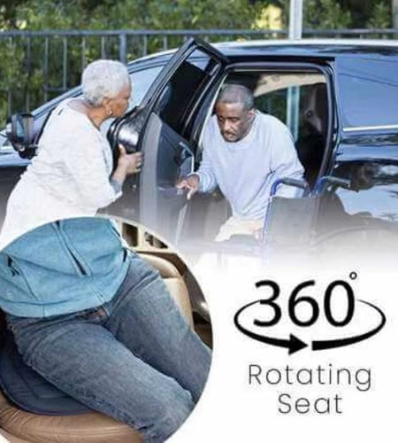 SpinEase™ 360° Rotating Memory Foam Seat Cushion – Sit, Swivel & Go with Zero Effort - My Store