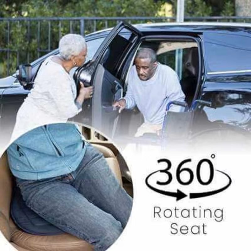 SpinEase™ 360° Rotating Memory Foam Seat Cushion – Sit, Swivel & Go with Zero Effort - My Store