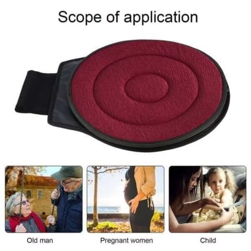 SpinEase™ 360° Rotating Memory Foam Seat Cushion – Sit, Swivel & Go with Zero Effort - My Store