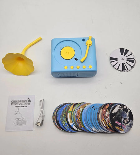 StoryTunes Junior – Children’s Phonograph Music & Story Player with 96 Learning Cards - My Store