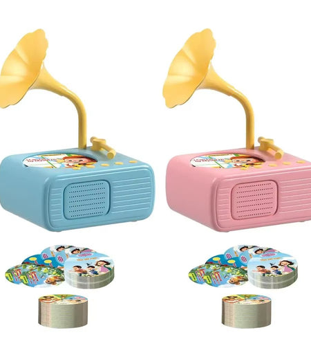 StoryTunes Junior – Children’s Phonograph Music & Story Player with 96 Learning Cards - My Store