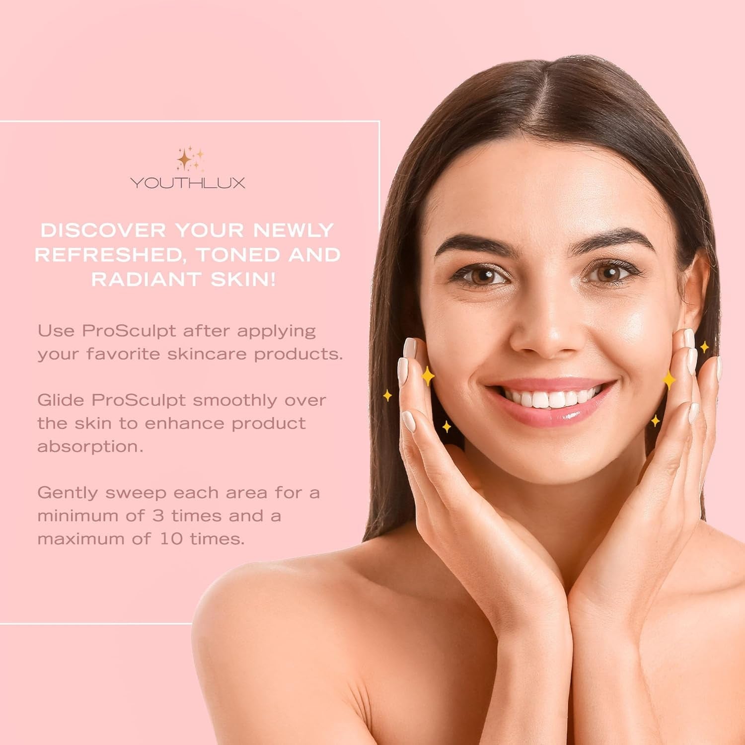 Transform Your Skincare Routine with the ProSculpt Gua Sha: The Ultimate Facial Sculpting Tool for Anti - Aging, Puffiness Relief, and Relaxation - My Store