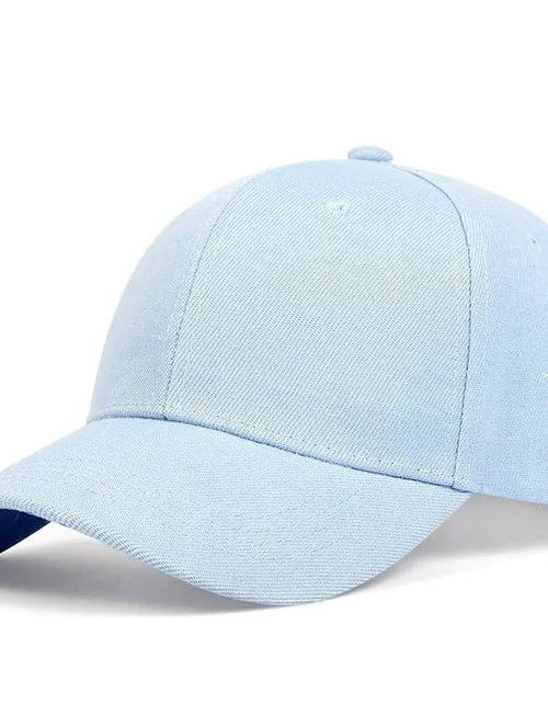 Load image into Gallery viewer, Unisex Simple Cross Water Drop Embroidery Baseball Caps Spring and Autumn Outdoor Adjustable Casual Hat Sunscreen Hat - My Store
