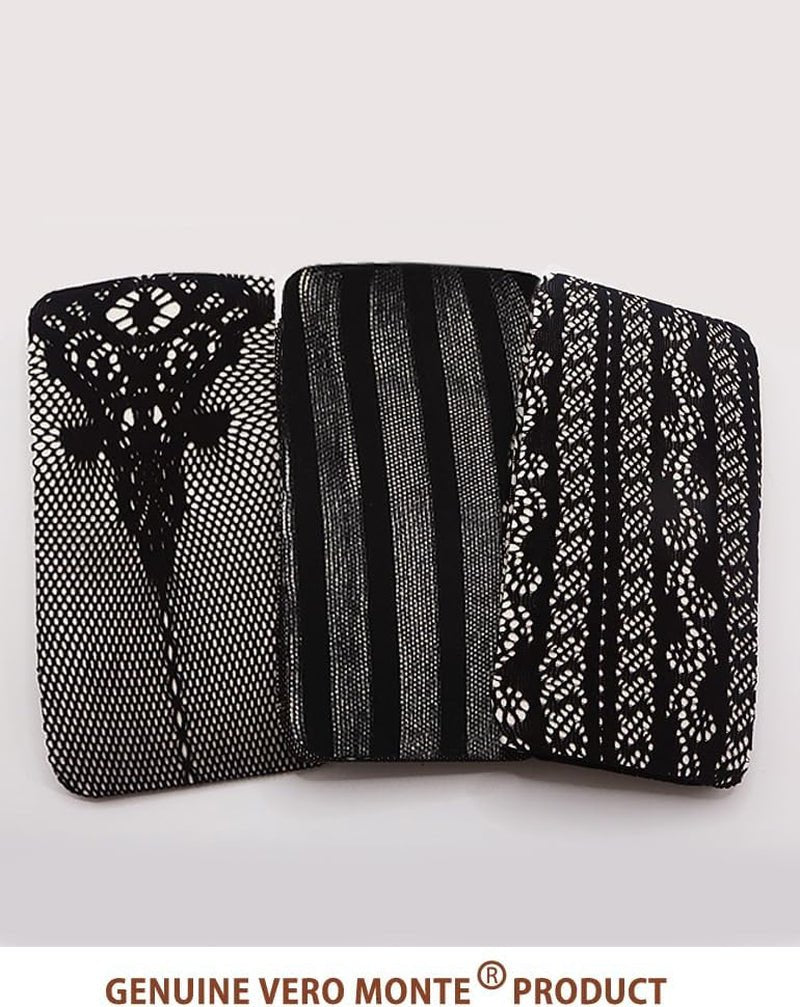 Women Patterned Fishnet Tights Black Fishnets Net Stockings Pantyhose - My Store