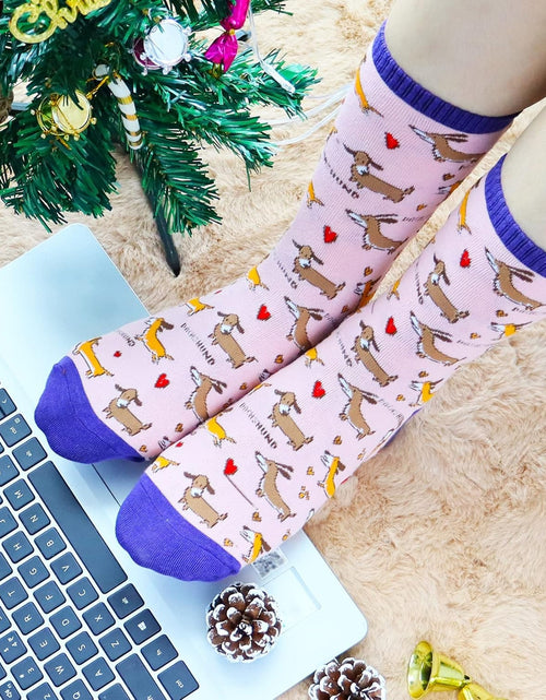 Load image into Gallery viewer, Women'S Cute Socks Dachshund Chicken Bee Hedgehog Panda Gifts for Women - My Store
