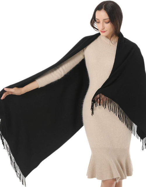 Load image into Gallery viewer, Womens Soft Cashmere Acrylic Shawl Scarf Large Pashmina Wrap Stole Gift Idea - My Store
